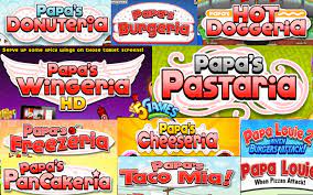 Papa's games are addictive and fun. Papas Full Collection