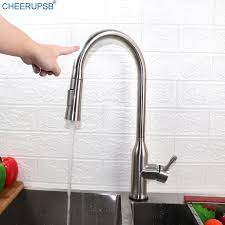 Buy hundreds of beautifully designed and stylish kitchen taps, kitchen mixer taps, kitchen sink this classic kitchen mixer oozes high class in a modern way. Kitchen Sink Smart Sensor Faucet Hot Cold Water Mixer Automatic Crane Single Hole Deck Mount Touch Tap Modern Kitchen Faucets Kitchen Faucets Aliexpress