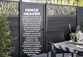 B Q Neva Fence System Garden Ideas B