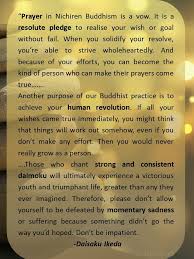 Daisakuikeda Prayer Consistent Daimoku Buddhist Quotes
