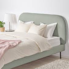 vadheim upholstered bed frame nared