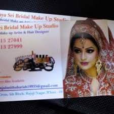 nithyashree bridal makeup in magadi