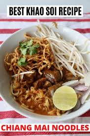 authentic chiang mai noodles khao soi
