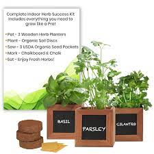 Indoor Herb Garden Kit Gardening Gift