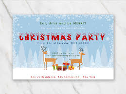 Free Printable Christmas Invitation Templates In Word