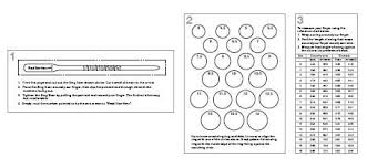 Printable Ring Size Chart Inside Printable Ring Sizer
