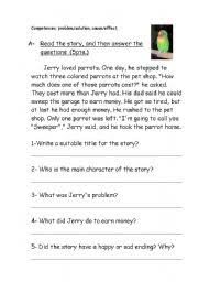 Critical thinking questions reading comprehension   Writing And                   