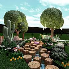 Bloxburg Garden Build In 2022 Garden