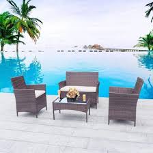 Modern Wicker Outdoor Garden Patio