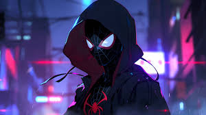 spider man miles mes in night city