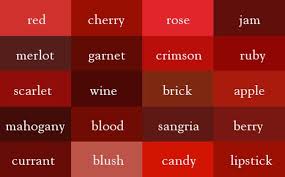 Red Broaden Your Color Vocabulary With This Color