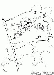 Polish your personal project or design with these jolly roger transparent png images, make it even more personalized and more attractive. Coloring Page Jolly Roger