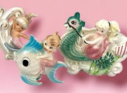 Collecting Vintage Mermaids And Fish