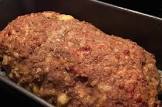 cheesy layered meatloaf