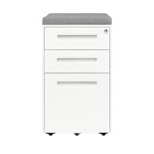 Bisley metal filing cabinet 2 drawer a4 chalk white. Stockpile Square Seat File Cabinet White Laura Furniture