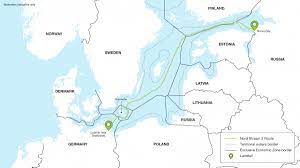 Gas pipeline Nord Stream 2 links ...