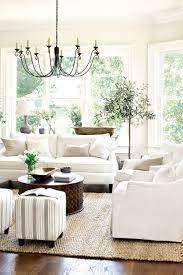 white neutral couch in a room
