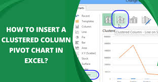 cered column pivot chart in excel
