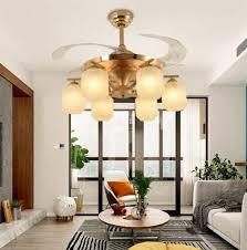 fan light led modern minimalist ceiling
