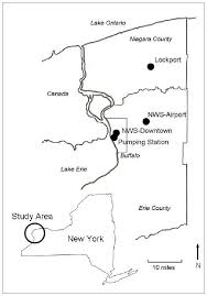 Image result for Erie county new york airport map