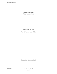 005 Research Paper Front Page Format Museumlegs