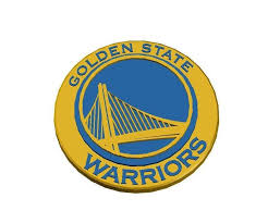 Via the golden state warriors. Download Free Stl File Golden State Warriors Logo 3d Print Design Cults