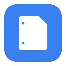 Click the google apps icon, which is the square formed by nine smaller dark gray squares at the top right of the screen. Google Docs App Icon 321550 Free Icons Library