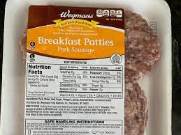 pork sausage breakfast patties