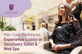 sanctuary salon med spa hair color