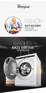 máy giặt samsung 9kg cửa ngang Chuyển đổi tần số Whirlpool / Whirlpool  XQG100-ZD24108BW với máy giặt trống giặt và sấy khô máy giặt sấy lg |  Nghiện Shopping