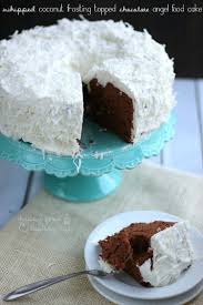 After making it once you'll be making it time and time again. Chocolate Angel Food Cake With Whipped Coconut Frosting Happy Food Healthy Life Chocolate Angel Food Cake Desserts Cake Recipes