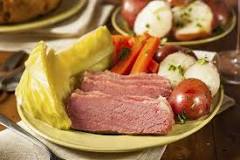 Do you boil corned beef fat side up or down?