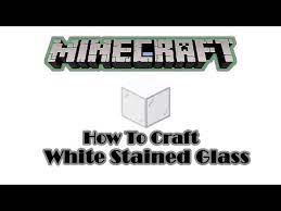 how to craft white stained glass