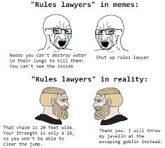 Lawyer law lawyer judge study gift ideas postcard gender: Please Note This Applies To The Common Meme Misuse Of Rules Lawyer As Person Who Reminds The Table Of Relevant Raw Not Actual Rules Lawyers Dndmemes