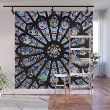 Cathedral Stained Glass Wall Mural By