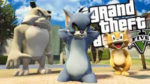 Tom and Jerry MOD w/ SPIKE (GTA 5 PC Mods Gameplay) - YouTube