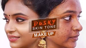 makeup for dusky skin dewy makeup