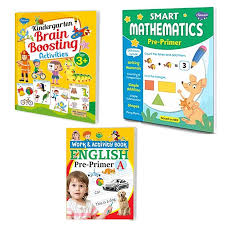 set of 3 activity books english