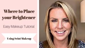 place brightener easy makeup tutorial