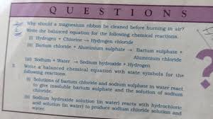 Why Should A Magnesium Ribbon Be