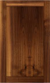 flat panel walnut cabinet doors