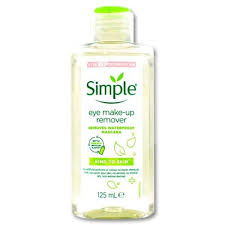 simple eye makeup remover 125ml