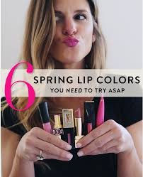 6 spring lipstick colors to try right now
