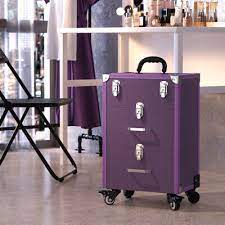 large makeup cosmetic storage trolley