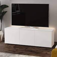 intelligent 150cm white gloss tv unit