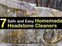 7 safe and easy homemade headstone cleaners