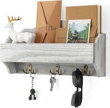 Mail Key Holder Wall Mount Letter