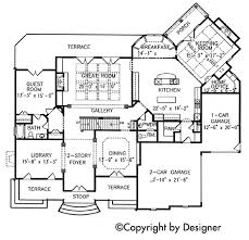 French Country House Plan With 5000