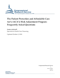 The Patient Protection And Affordable Care Acts Acas