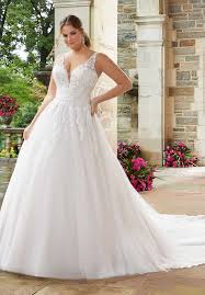 They also come in plus sizes. Plus Size Wedding Dresses Julietta Collection Morilee